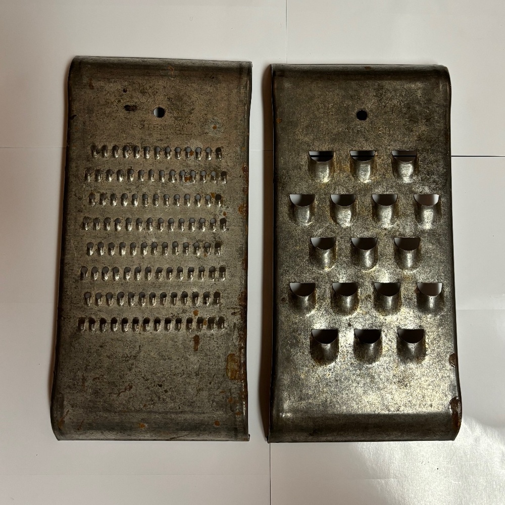 2 Vintage Shredders/Graters